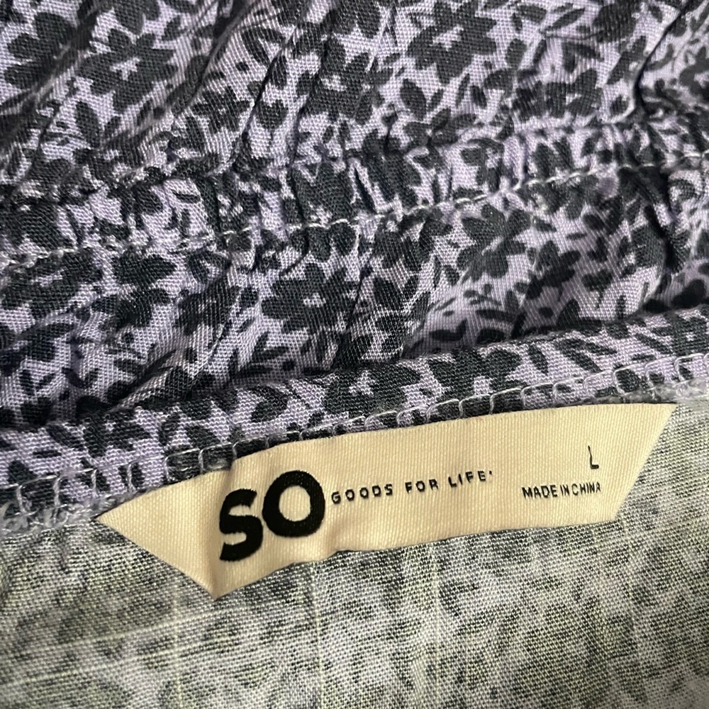 SO Goods For Life Floral Crop Top - Picture 4 of 5